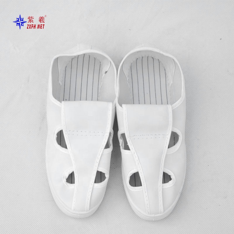 High quality Classic Factory Wholesale Electronics work Food factory Antistatic And Dust-free Breathable Canvas Shoes