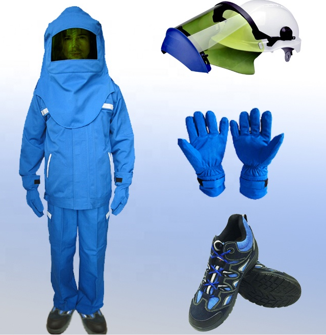 2019 high quality Anti-power and Antiflaming Fabrics Liquid nitrogen protective clothing