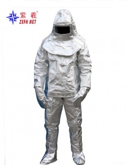 Aluminum foil firefighter’s clothes