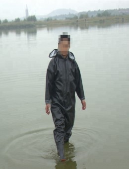 防水防油男钩鱼船员扑鱼加厚棉服 