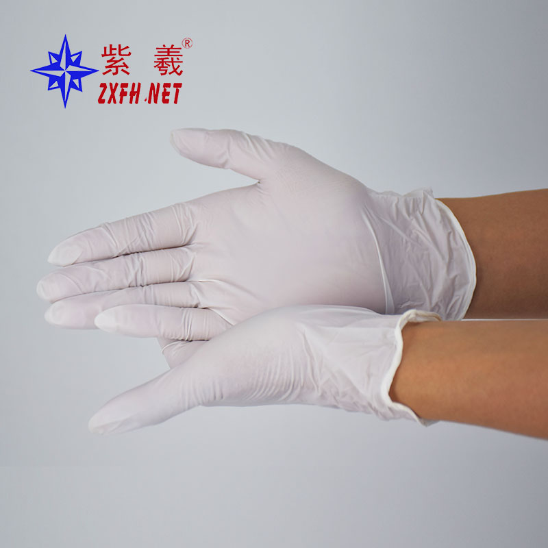 白色丁腈手套